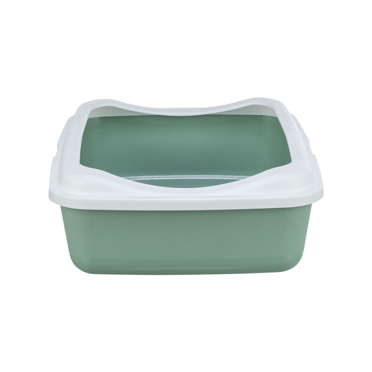 Kattenbak Trixie Classic Wit Groen Plastic 37 × 15 × 48 cm